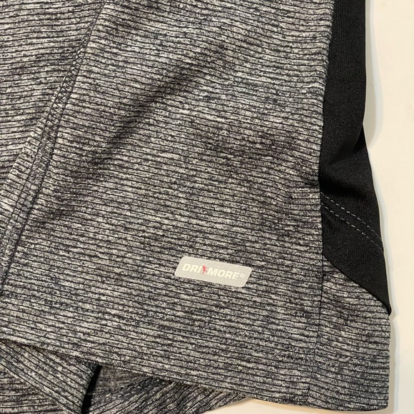 Women's Black/Gray Danskin Now Track Jacket Running Gym Athletic Half Zip Top M - Picture 11 of 11